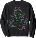 Christmas Tree Stethoscope Nurse Christmas Sweatshirt