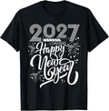 Happy New Year 2027 Loading Hello 2027 T-Shirt