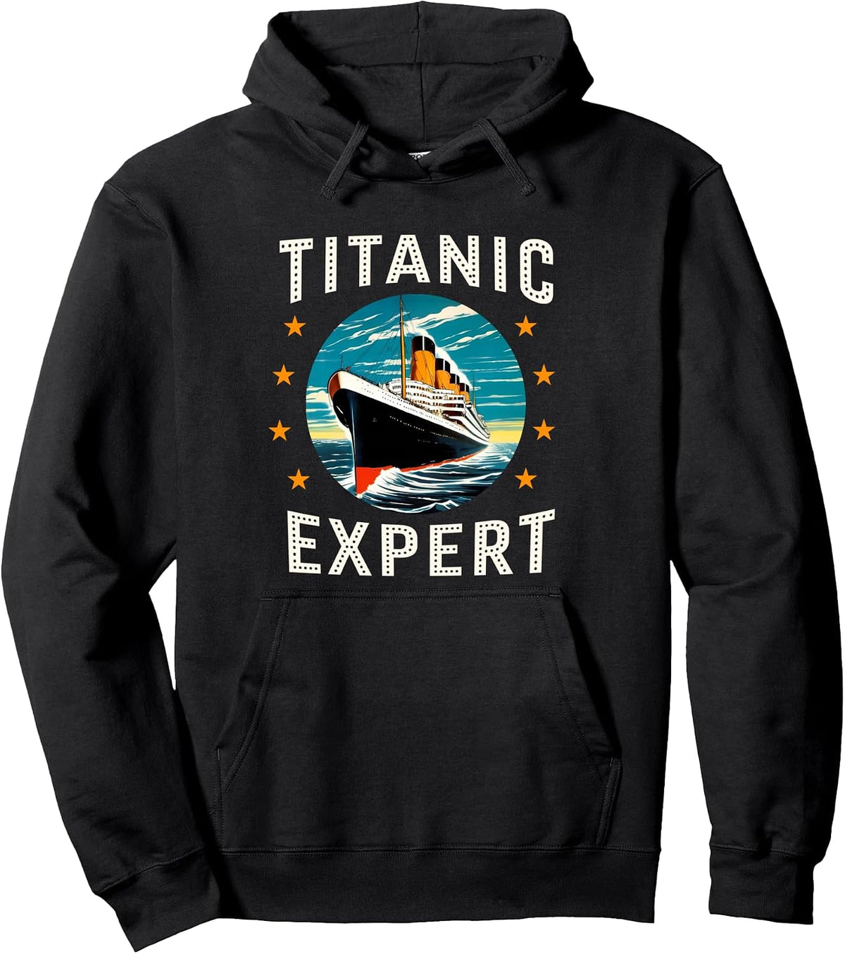 Titanic Expert Funny RMS Titanic Birthday Merch Kids Boys Pullover Hoodie