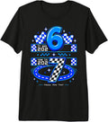 Happy New Year 2027 Racing 67 Six Seven Checkered Flag Premium Tri-Blend T-Shirt
