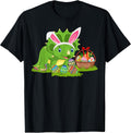 Funny Easter Egg Hunting Bunny Triceratops Dinosaur Easter Unisex