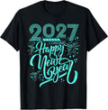 Happy New Year 2027 Loading New Years Party T-Shirt