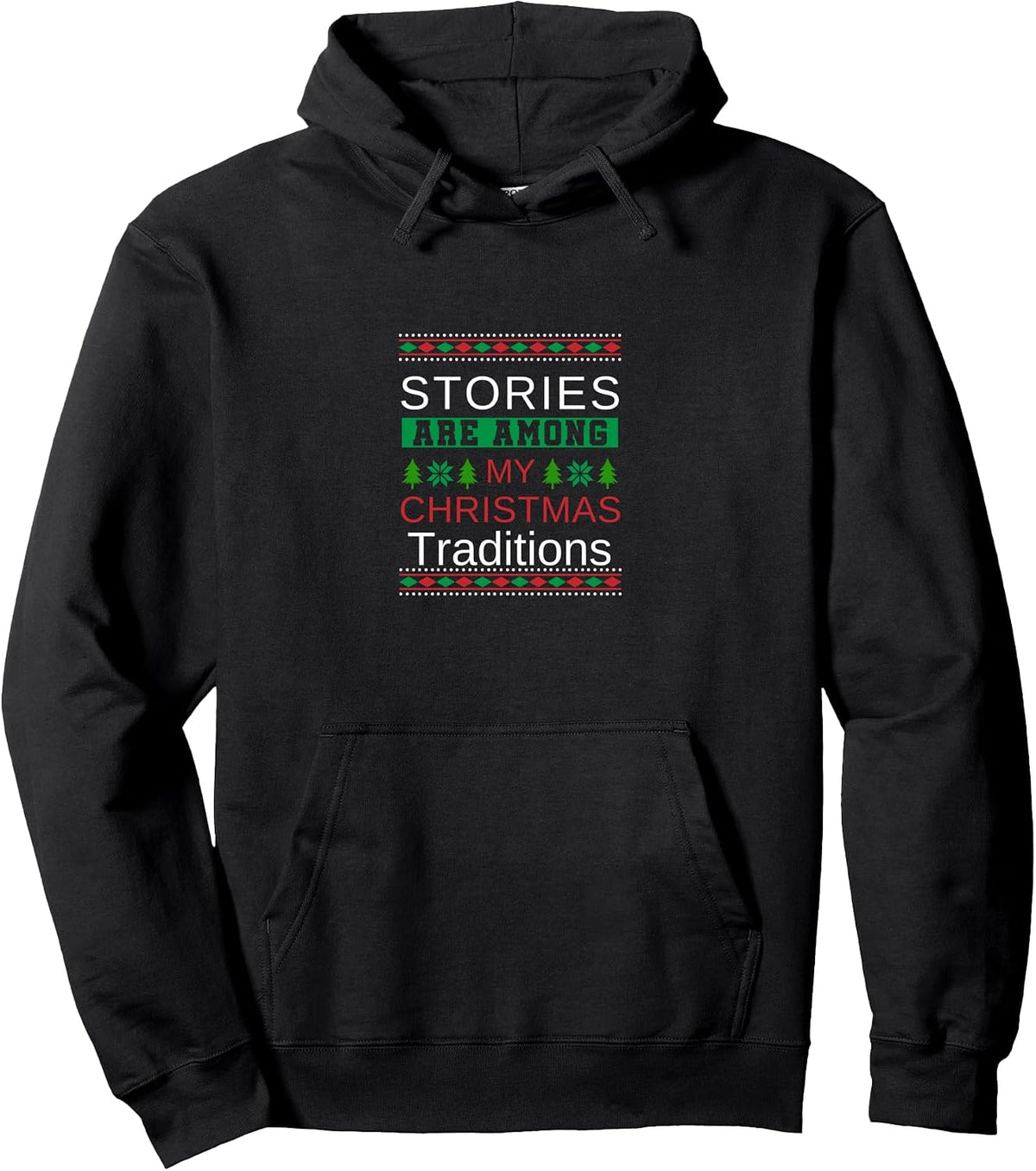 Funny 2025 Xmas Joke Quote for Christmas Storiies Lovers Pullover Hoodie
