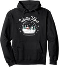 Winter Vibes Christmas Winter Pullover Hoodie