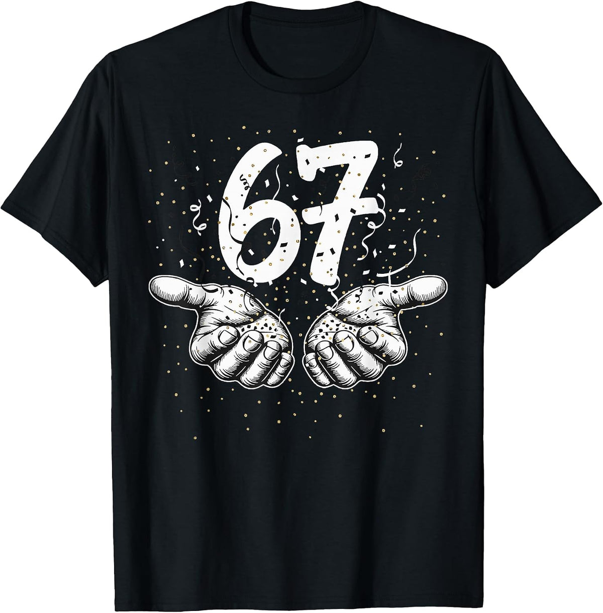67 New Year Countdown Meme 6 7 2026 2027 Funny NYE T-Shirt