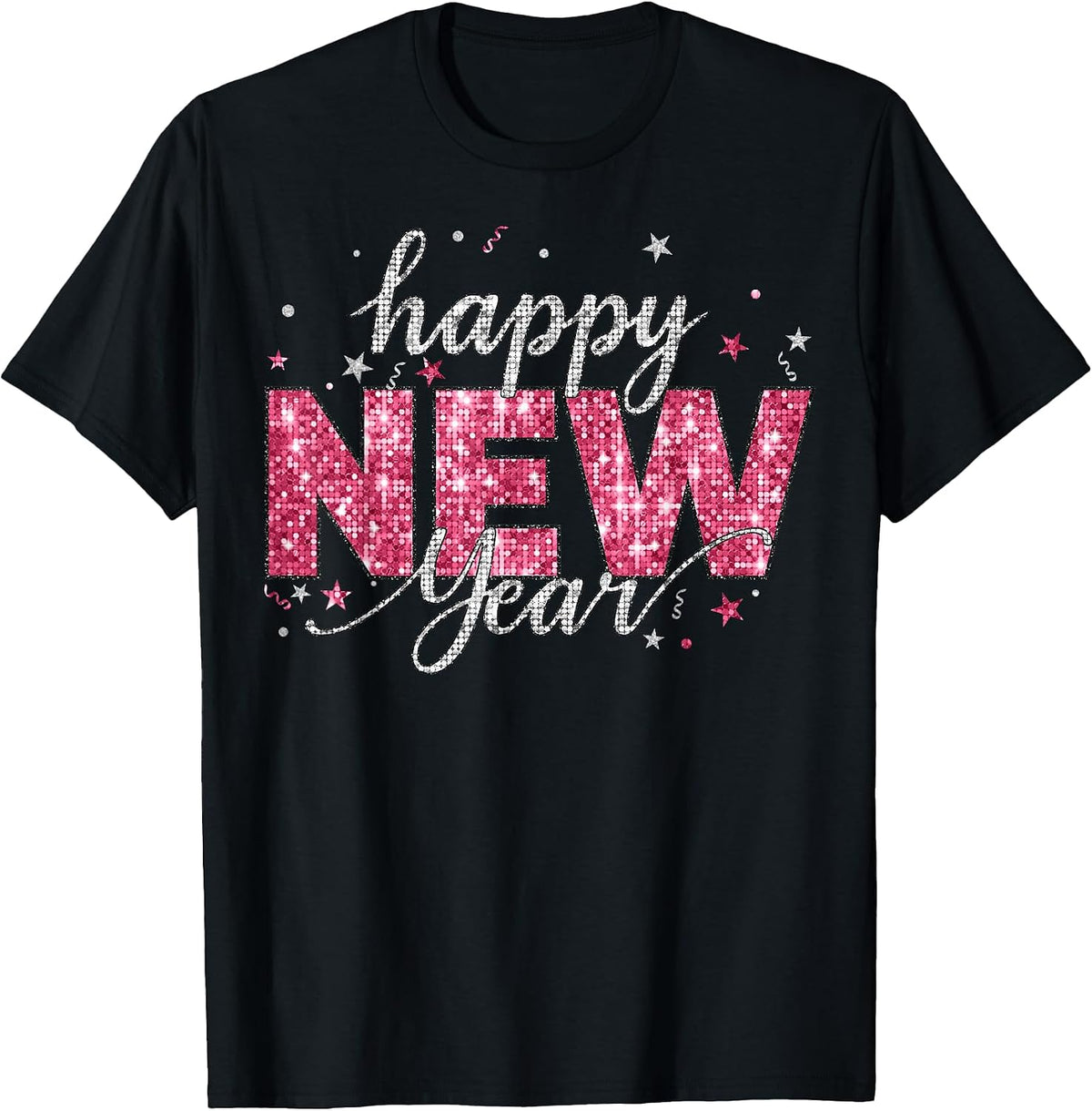 Happy New Year 2026 New Year's Eve Countdown Party Family T-Shirt