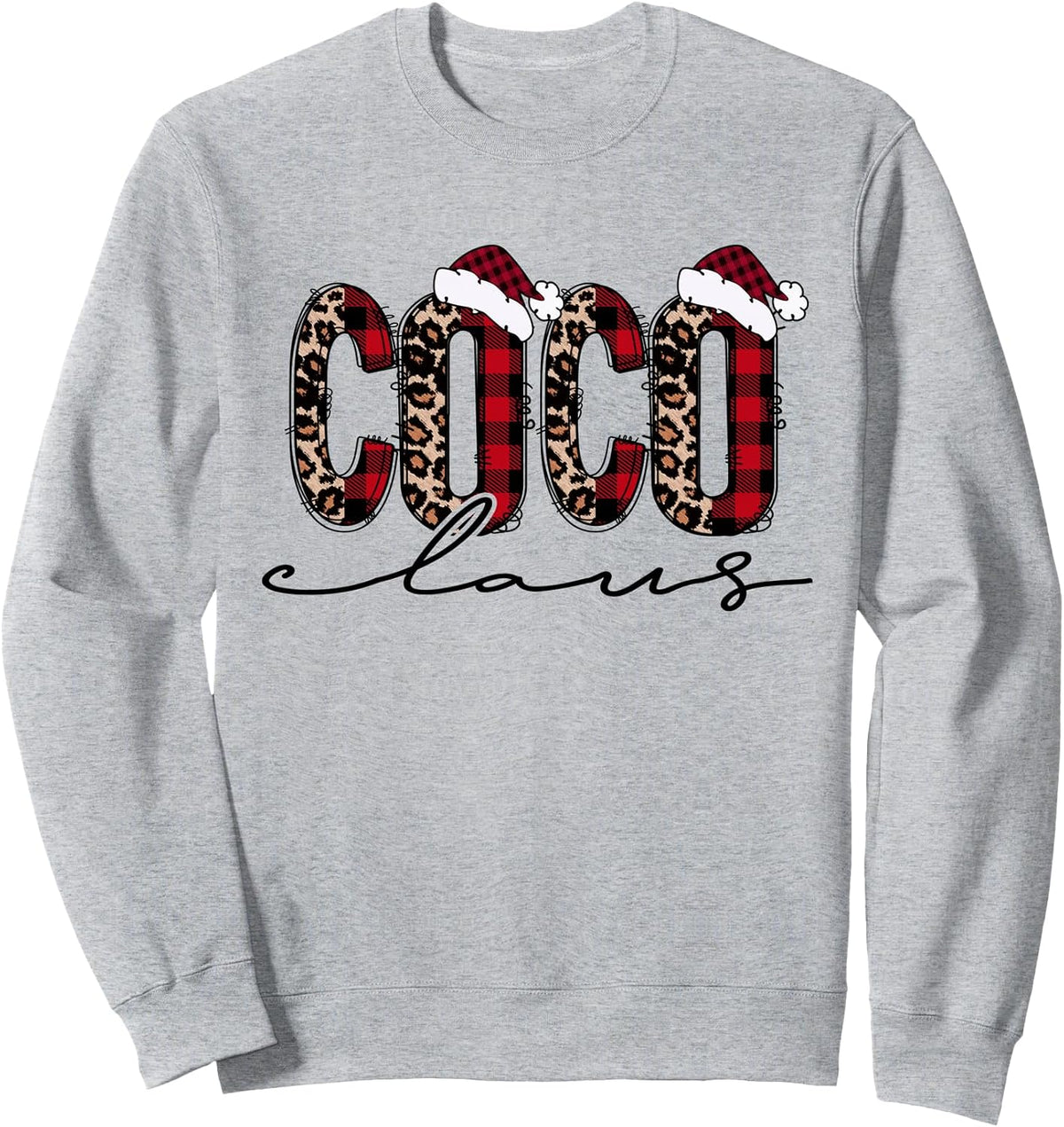 Cheertee Grandma Claus Leopard Christmas