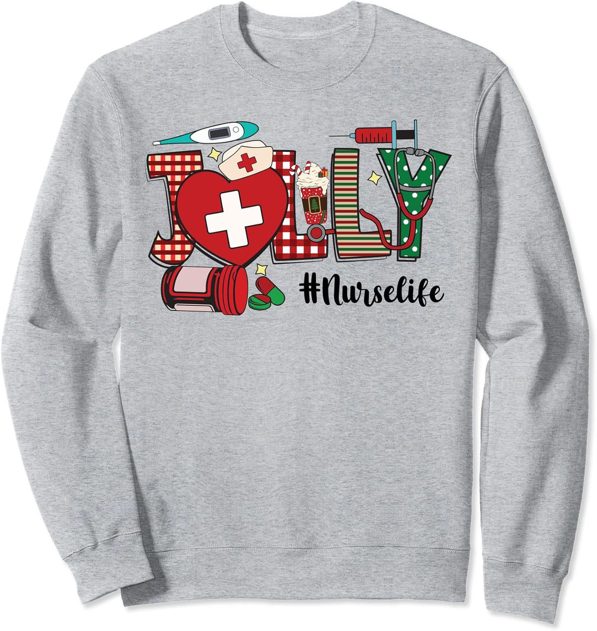 Merry Christmas Nursing Scrub