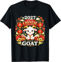 Chinese New Year 2027 Year of The Goat 2027 New Year T-Shirt