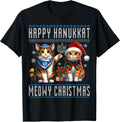 Christian Funny Chrismukkah Christmas Hanukkah Cat