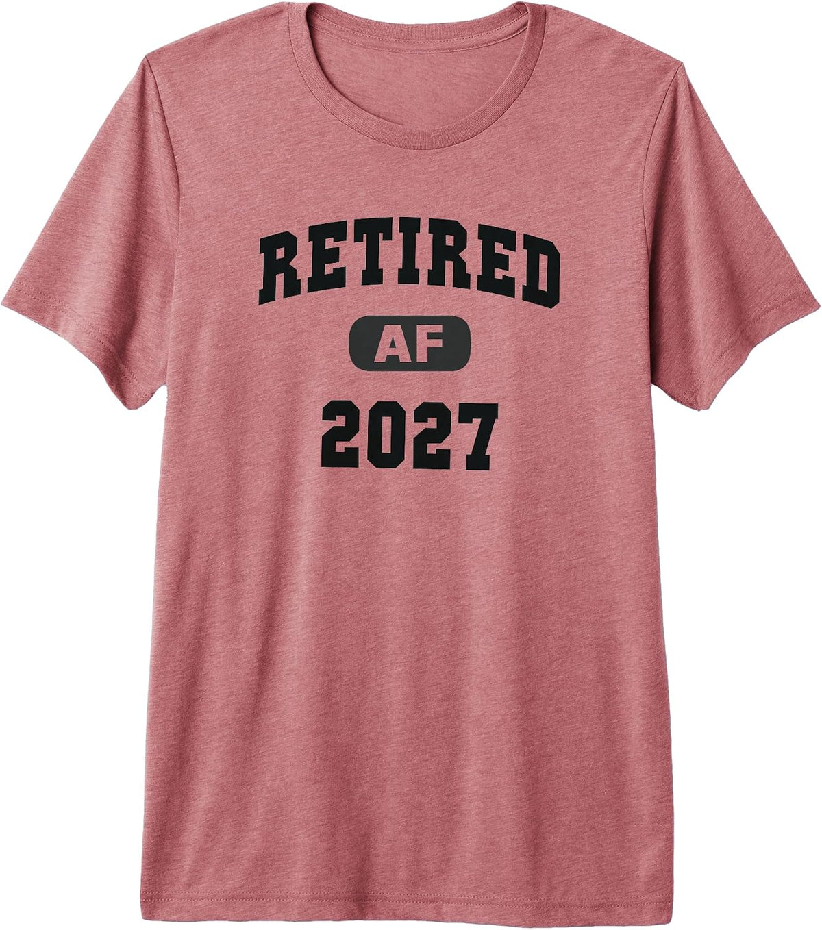 Grandma Retired AF 2027 Mom Trip Holiday Mama Vacay Joke Premium Tri-Blend T-Shirt