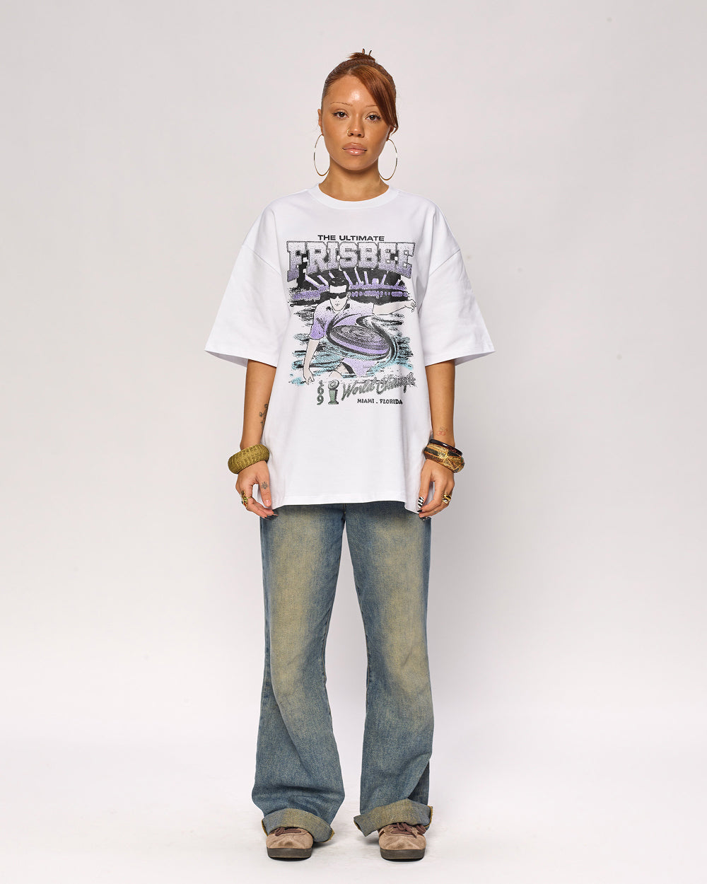 Ultimate Frisbee Oversized Tee Unisex