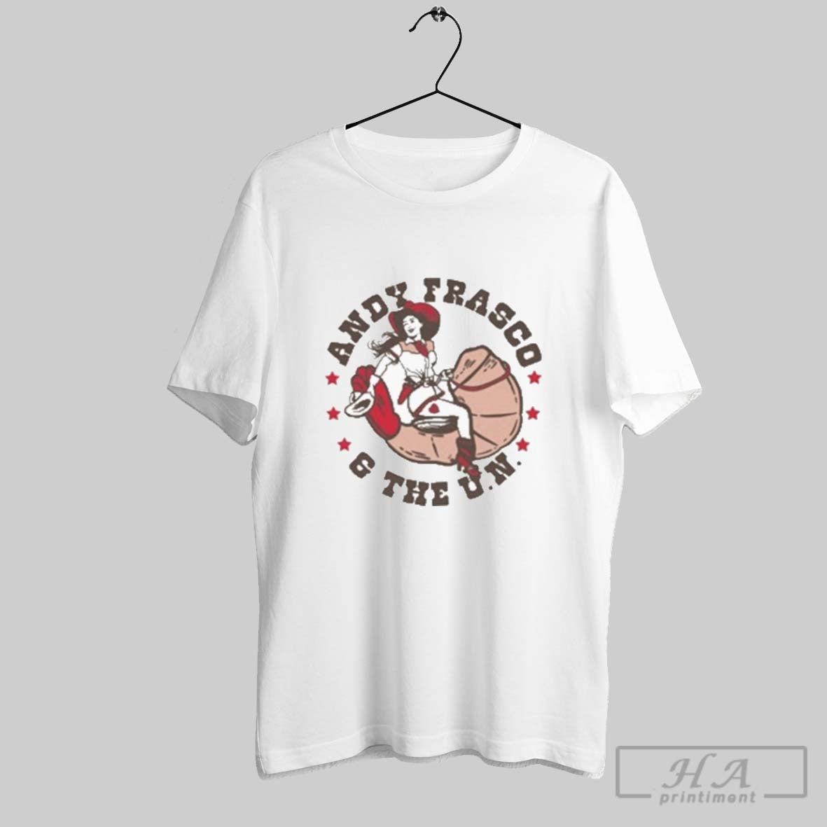 Andy Frasco Cowboy Shrimp T Shirts Unisex