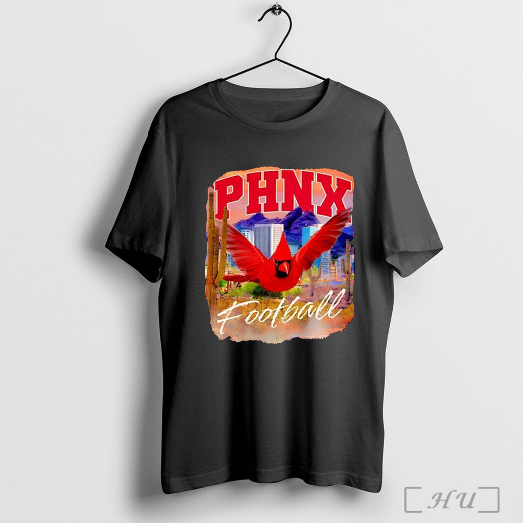 Arizona Cardinals Phnx Football T Shirt Unisex