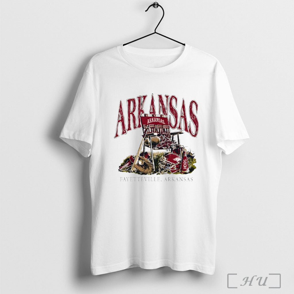 Arkansas Razorbacks Fayetteville T Shirt Unisex