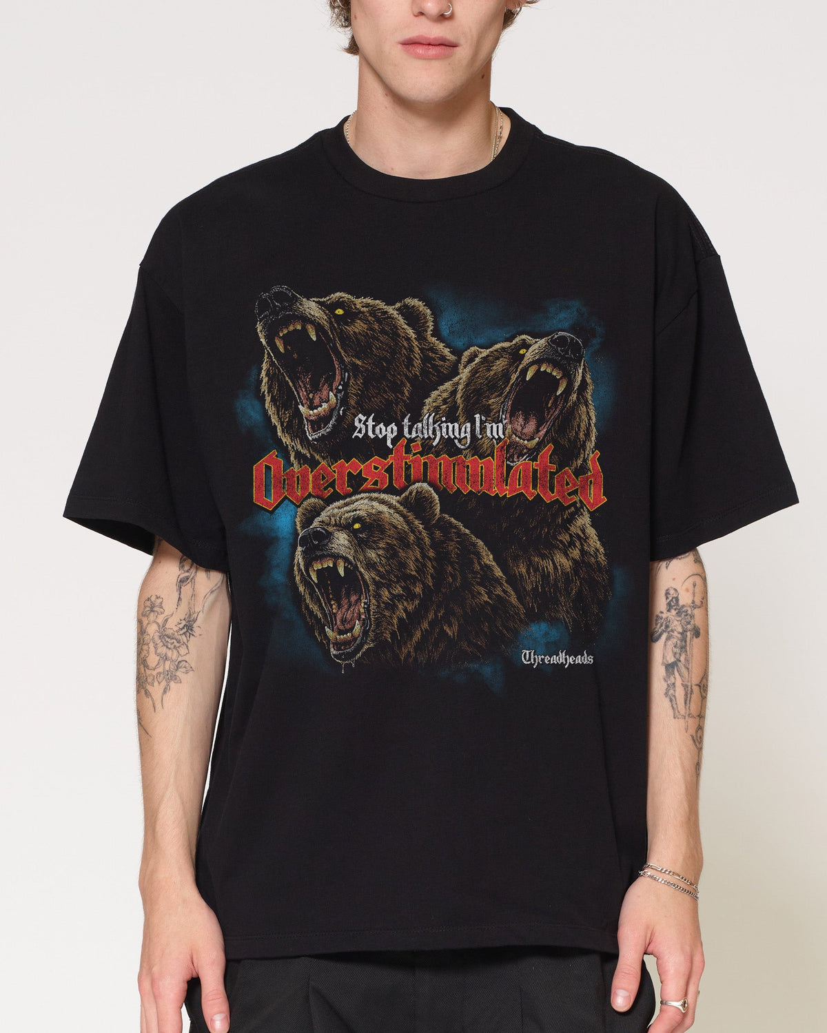 I’m Overstimulated Oversized Tee Unisex