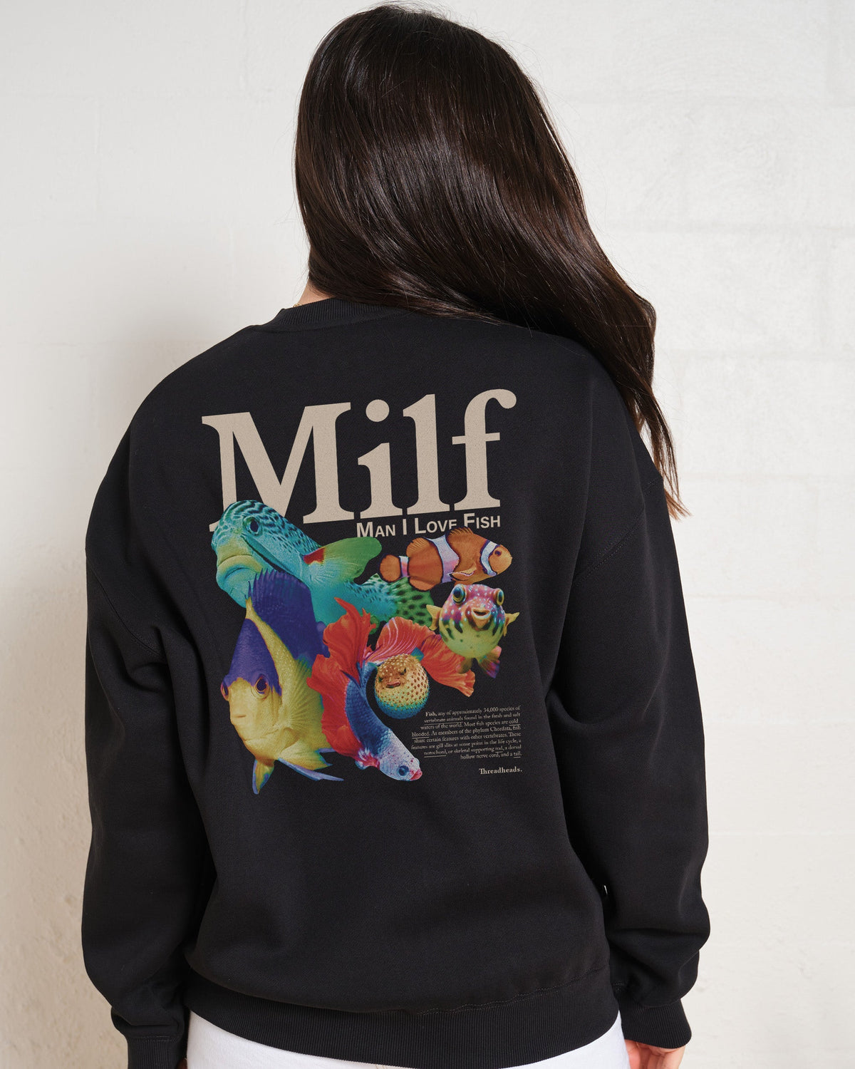 Man I Love Fish Front and Back Unisex