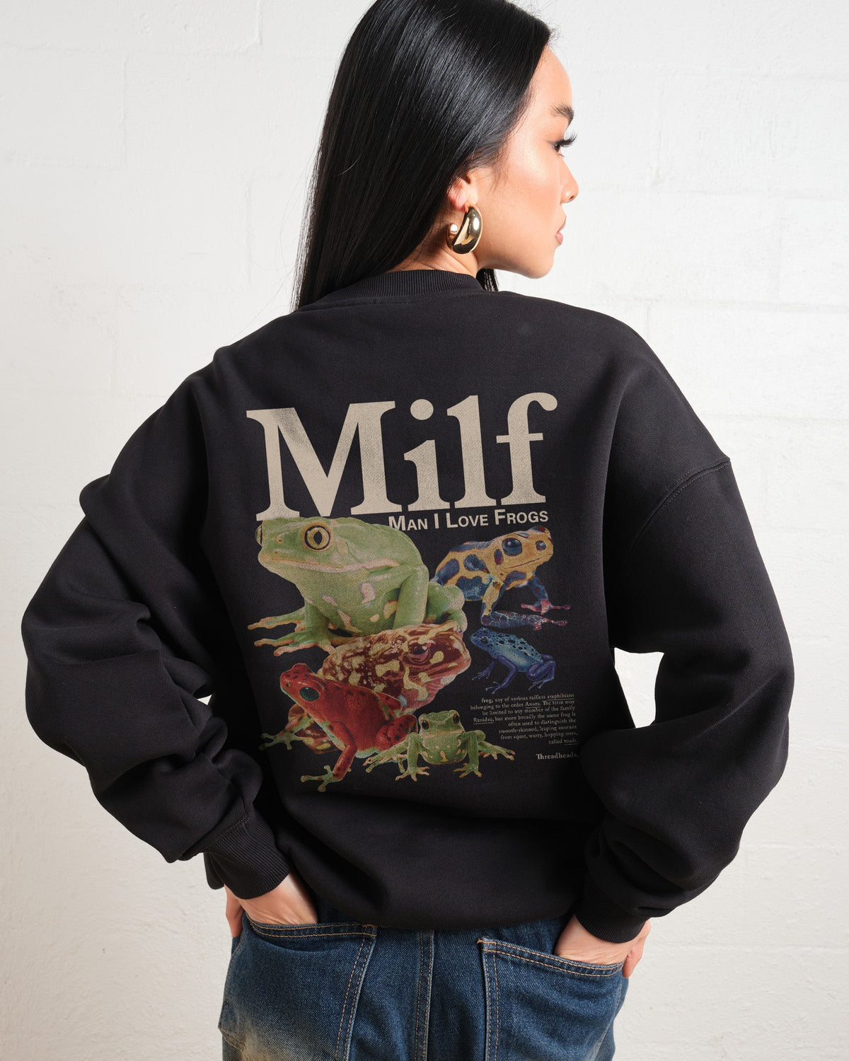 Man I Love Frogs Front and Back Unisex