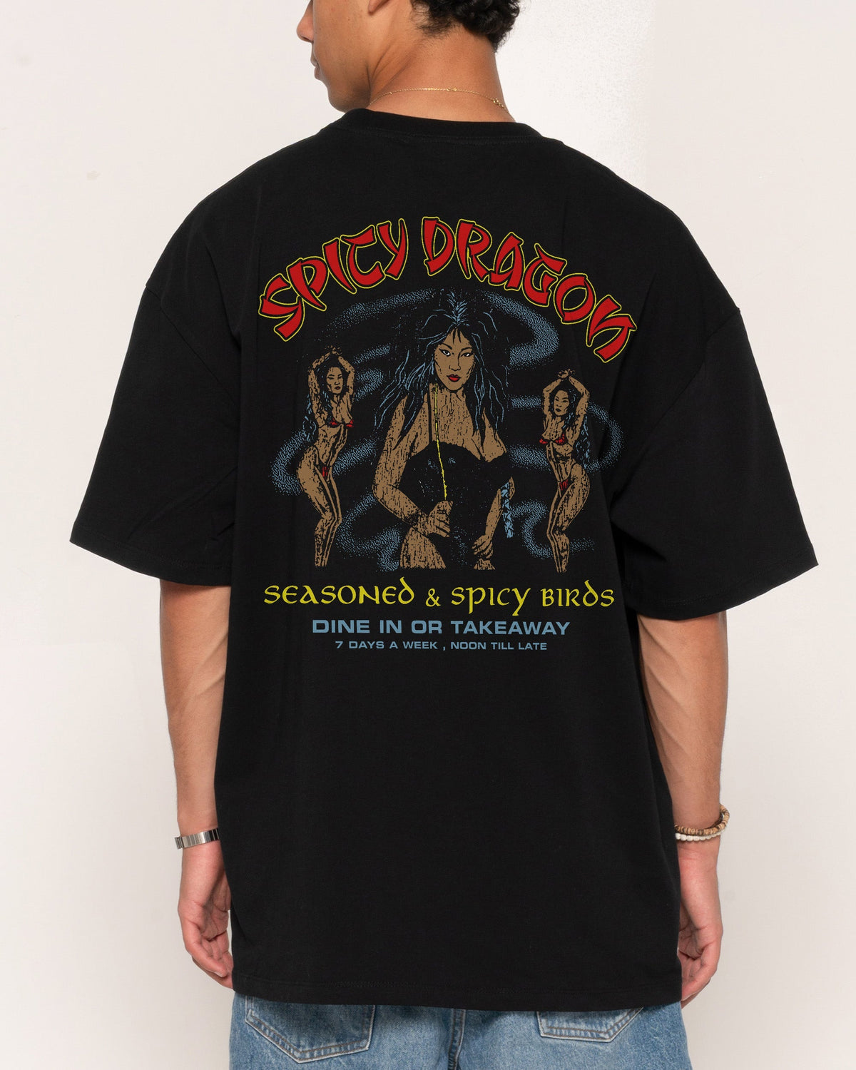 Spicy Dragon Oversized Tee Unisex