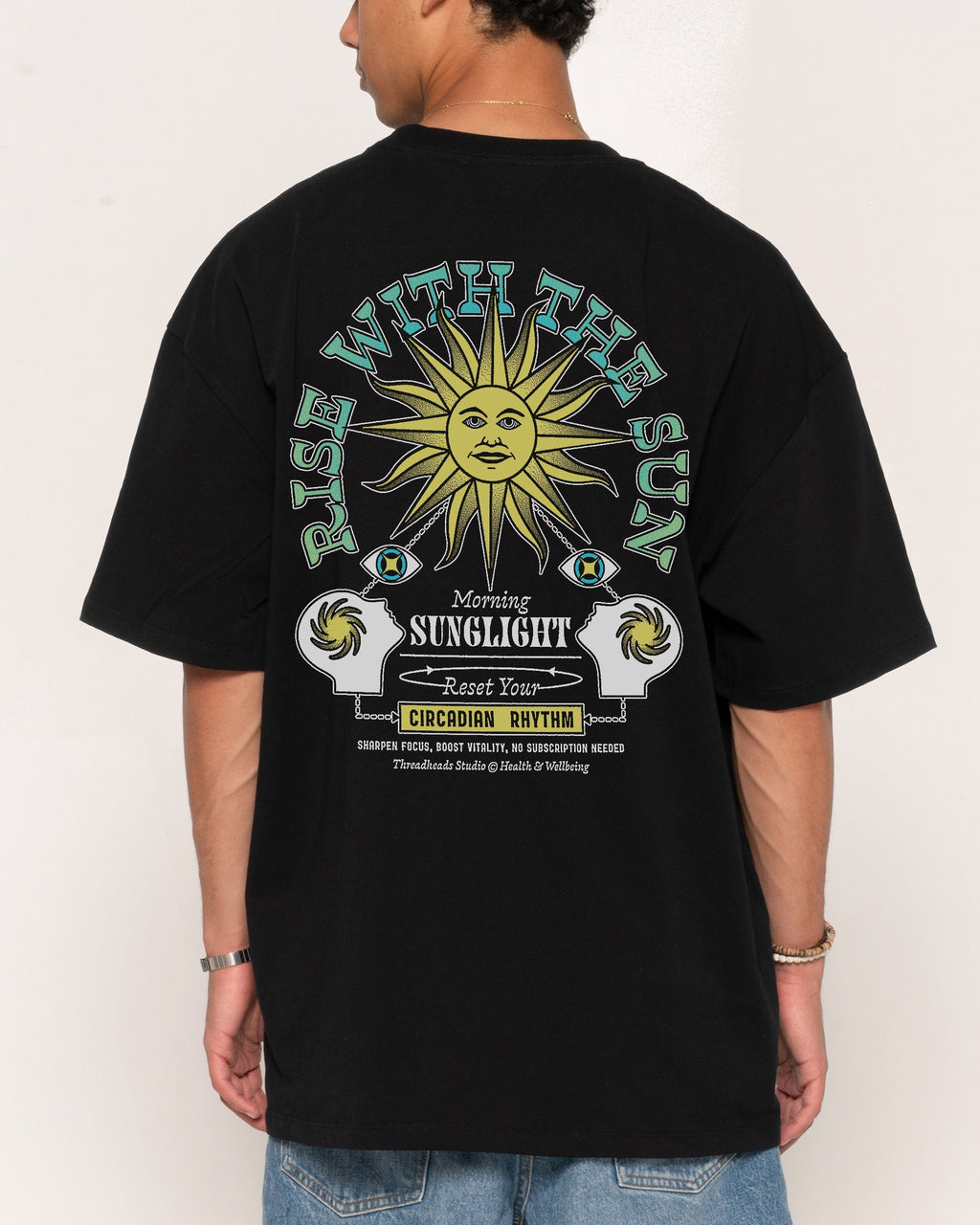 Rise With The Sun Oversized Tee Unisex