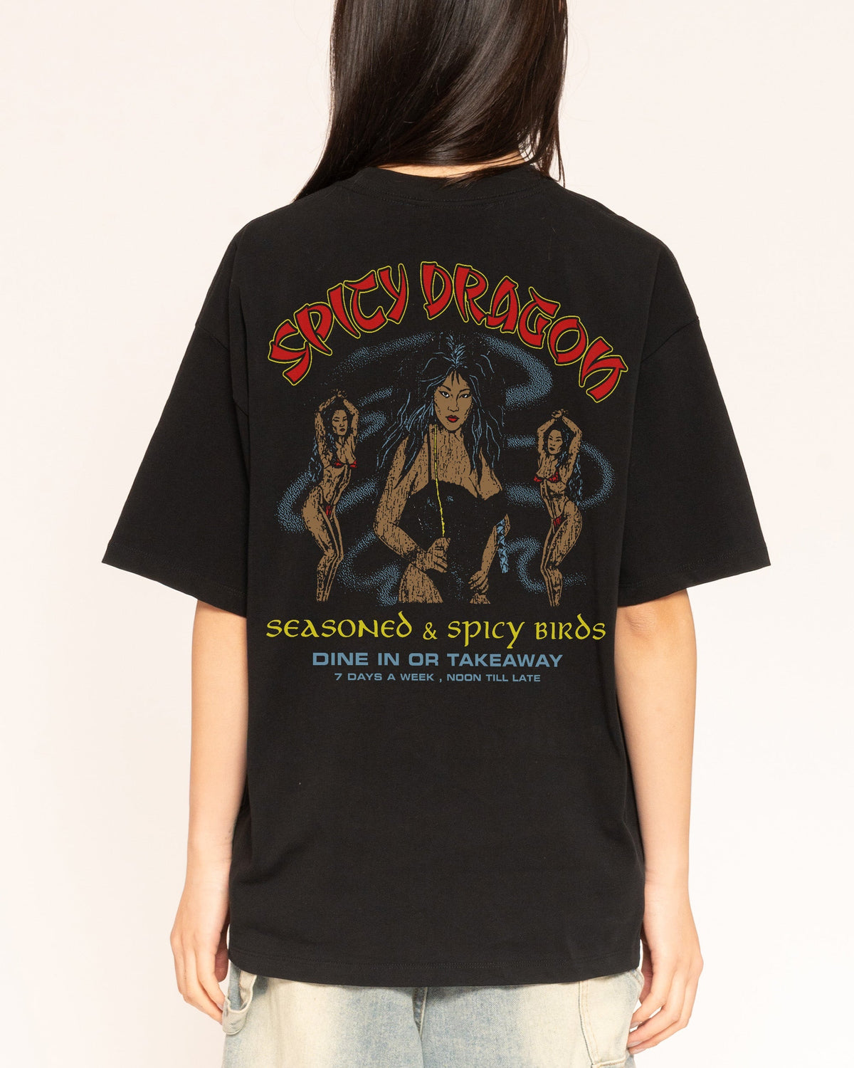 Spicy Dragon Oversized Tee Unisex