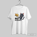 Black Cat Kicking Crown No Kings Unisex