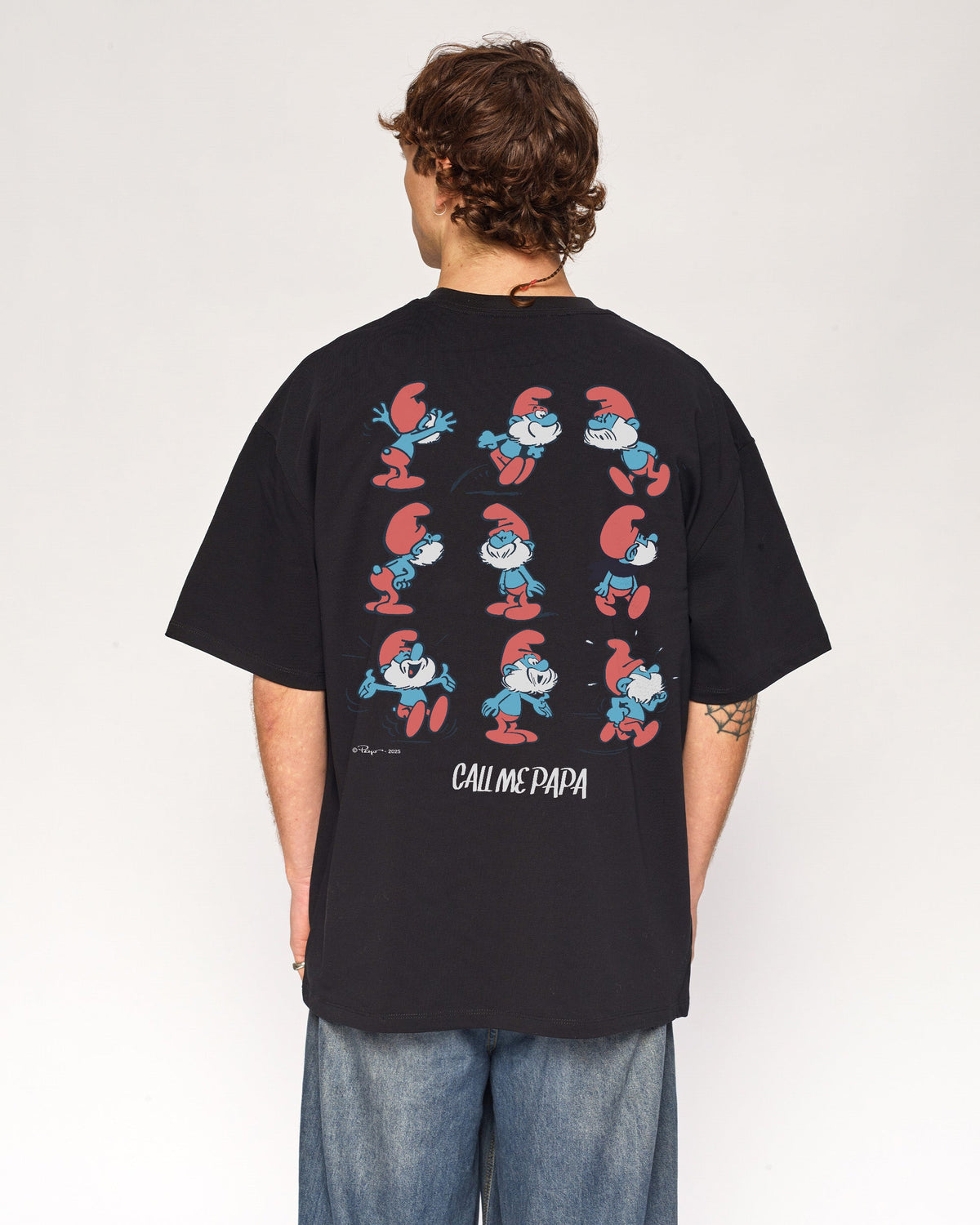 Call Me Papa Oversized Tee Unisex