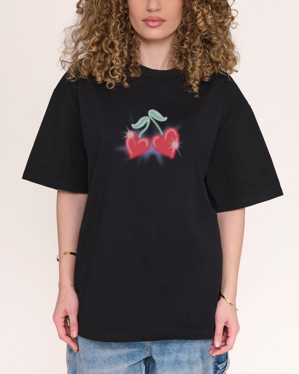 Love Cherry Oversized Tee Unisex