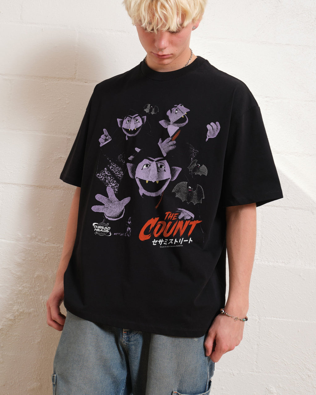 Japan Count Oversized Tee Unisex