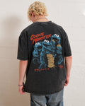 Cookie Kaiju Front and Back Oversized Tee Unisex
