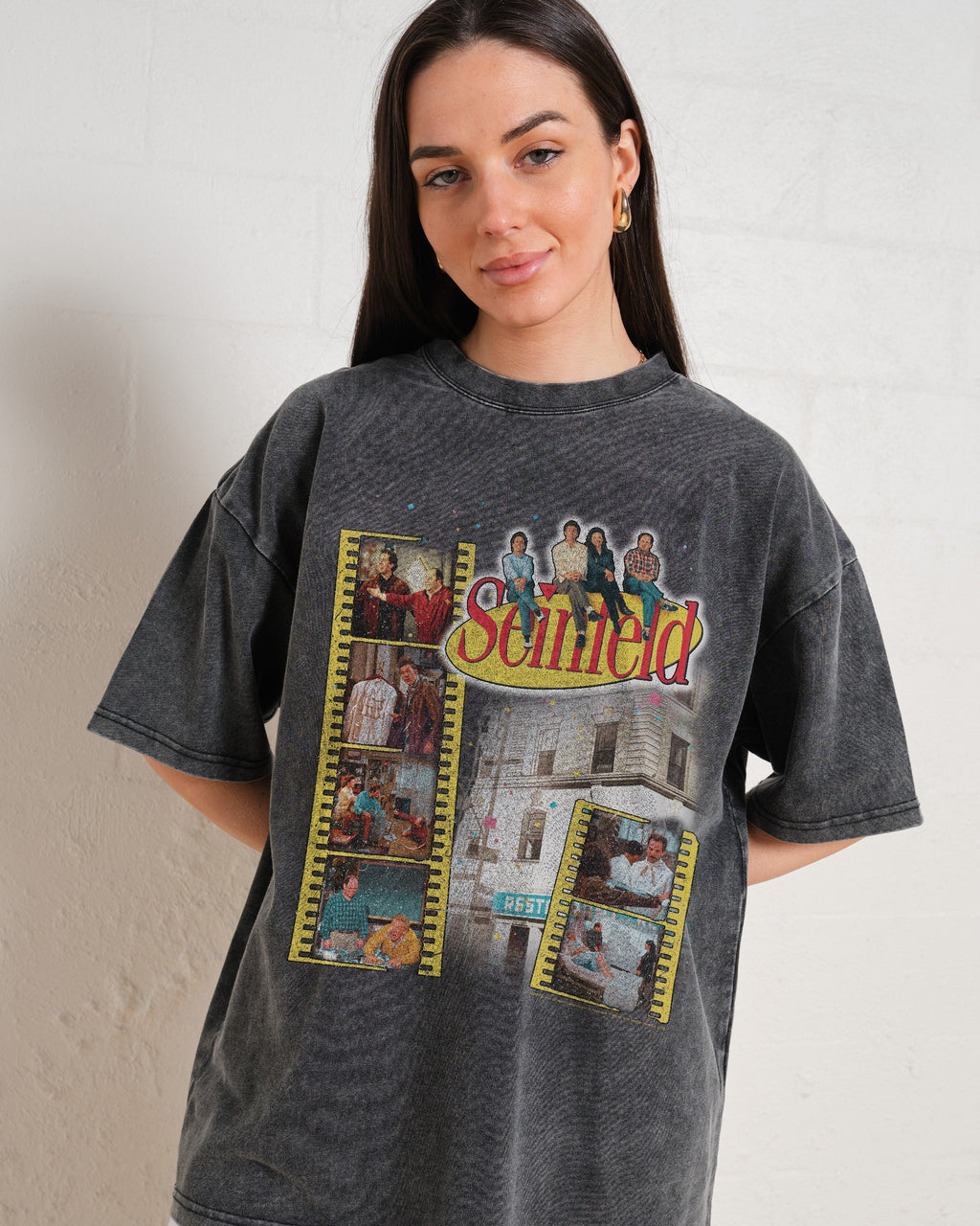 Seinfeld Scenes Oversized Tee Unisex