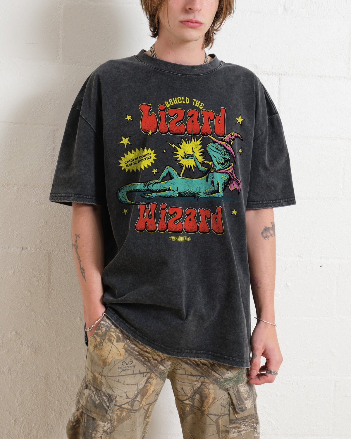 Lizard Wizard Oversized Tee Unisex