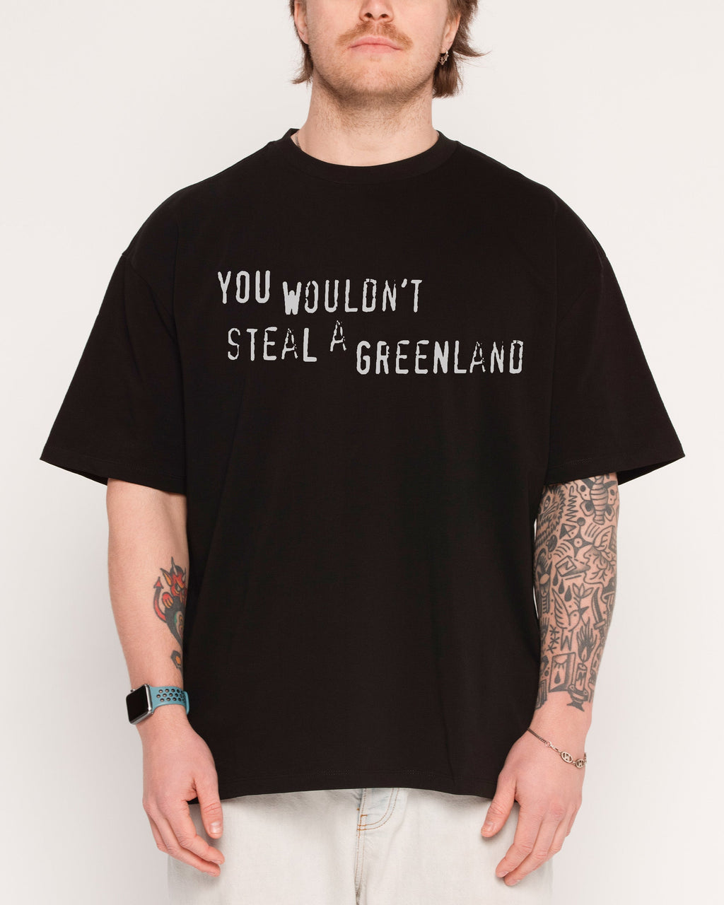 You Would’t Steal A Greenland Oversized Tee Unisex