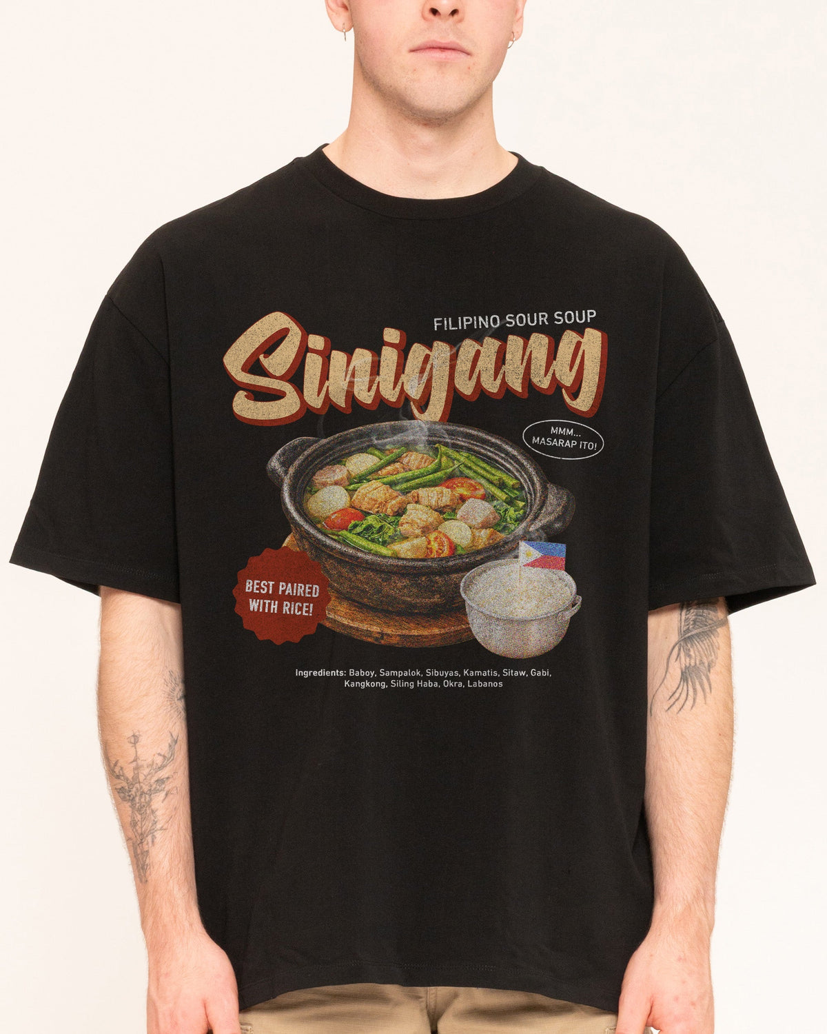 Sinigang Oversized Tee Unisex