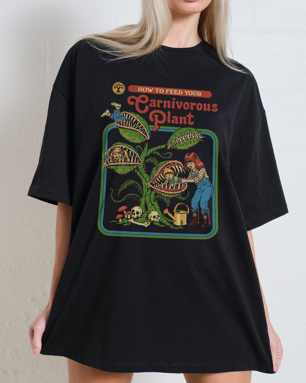 Carnivorous Plant Oversized Tee Unisex