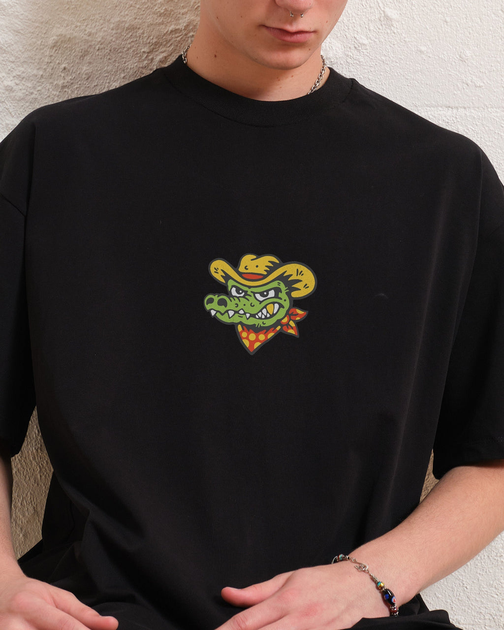 Yee Haw Crocodile Oversized Tee Unisex