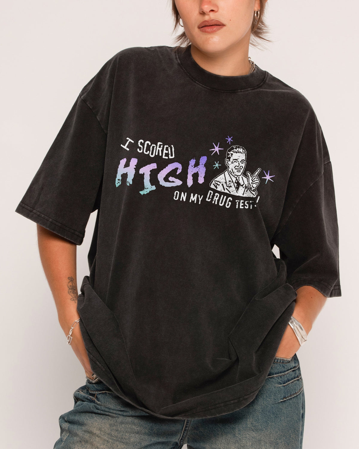 High Achiever Oversized Tee Unisex