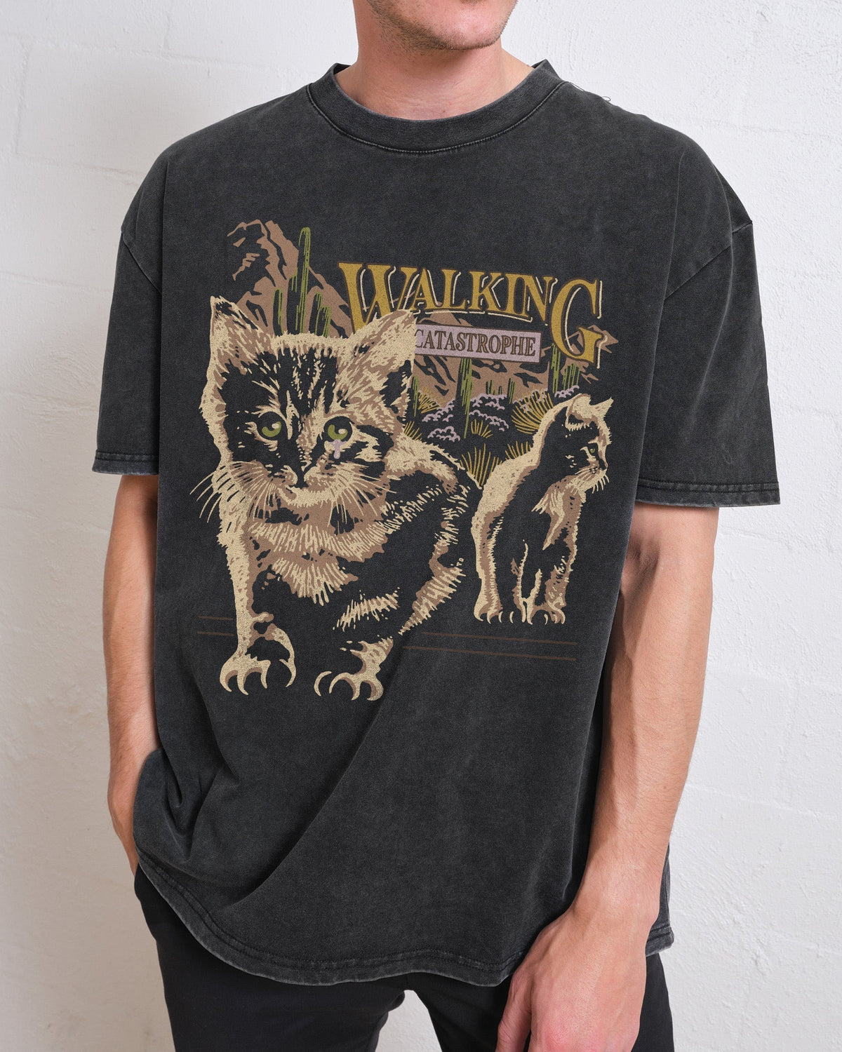 Walking Catastrophe Oversized Tee Unisex