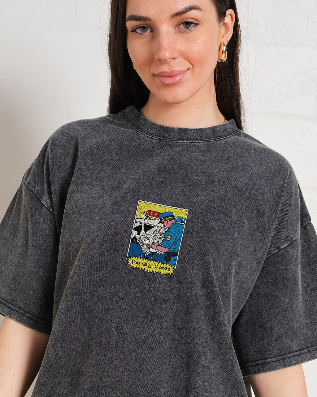 Too Silly Goose Oversized Tee Unisex