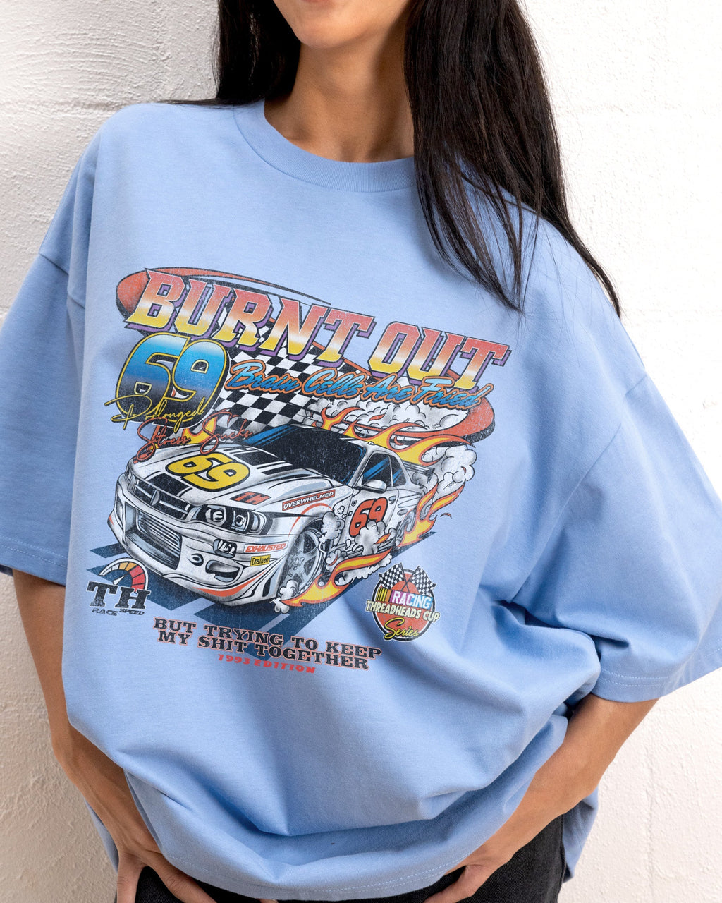 Burnt Out Oversized Tee Unisex