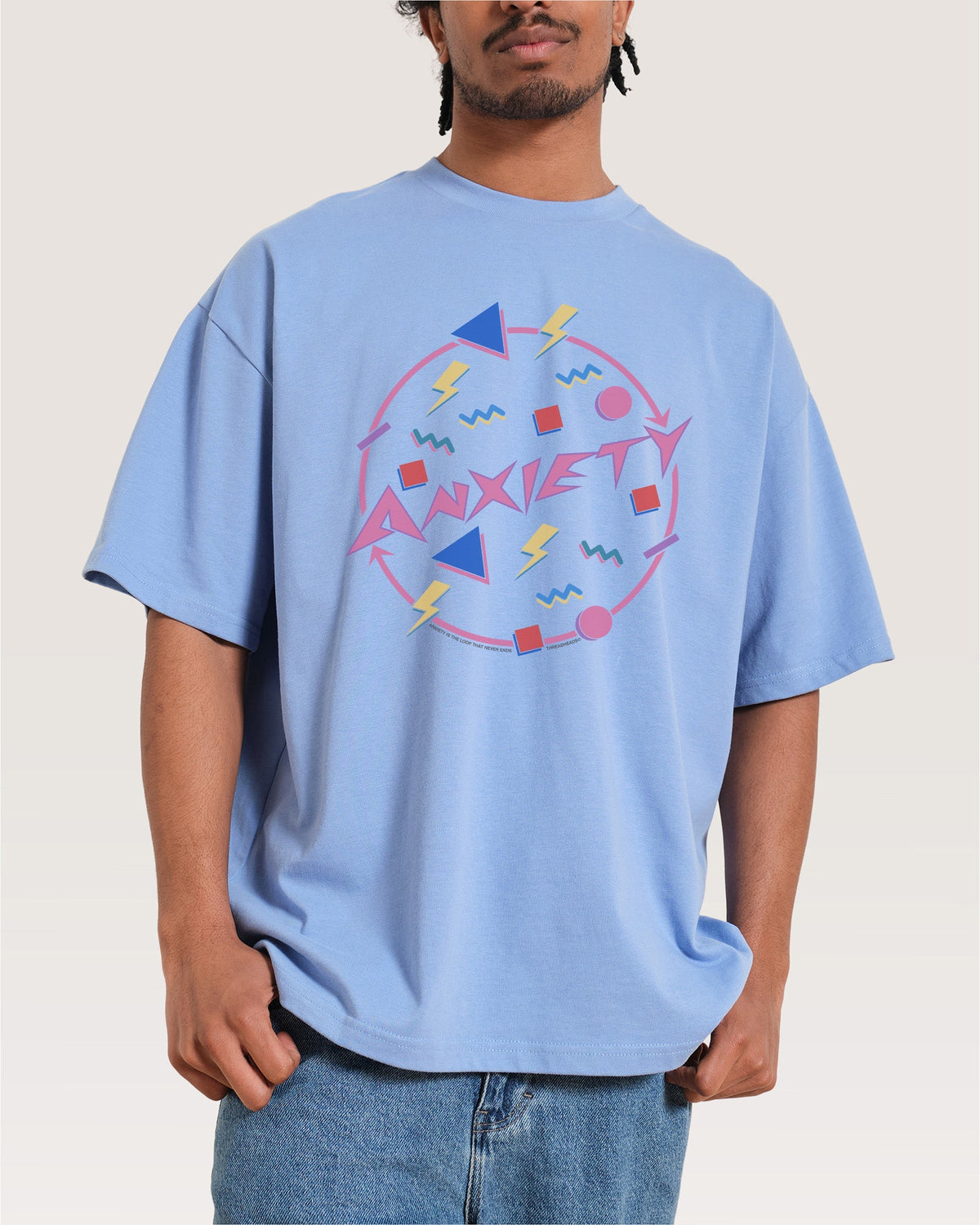 Anxiety Oversized Tee Unisex