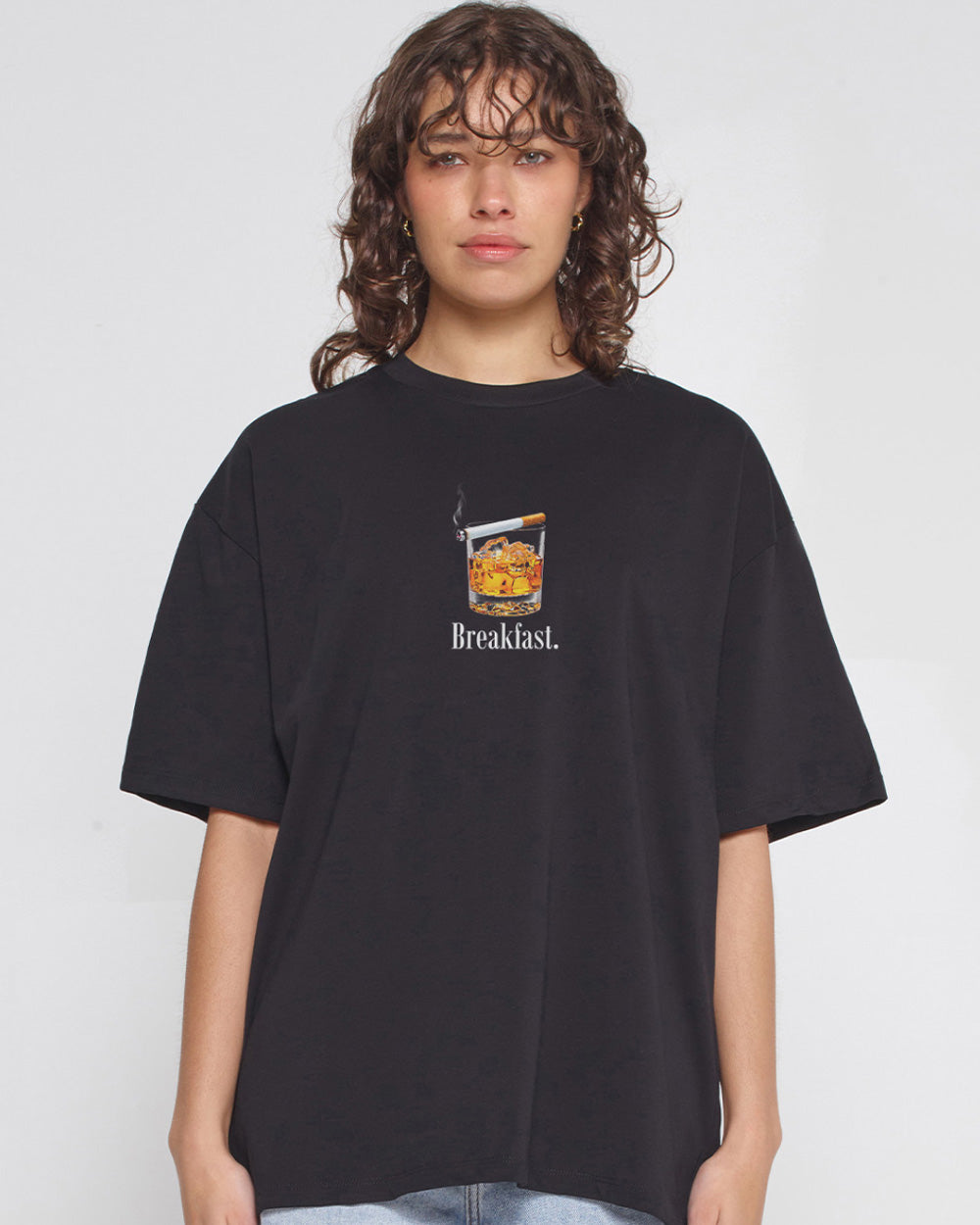 Breakfast Oversized Tee Unisex