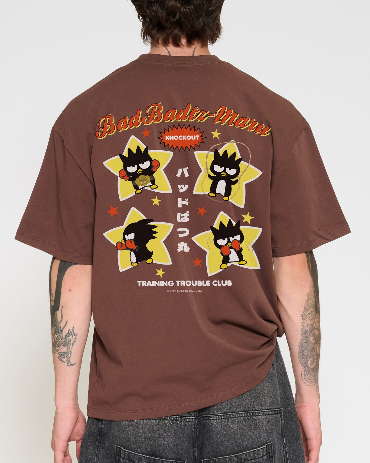Bad Badtz-Maru Training Trouble Oversized Tee Unisex