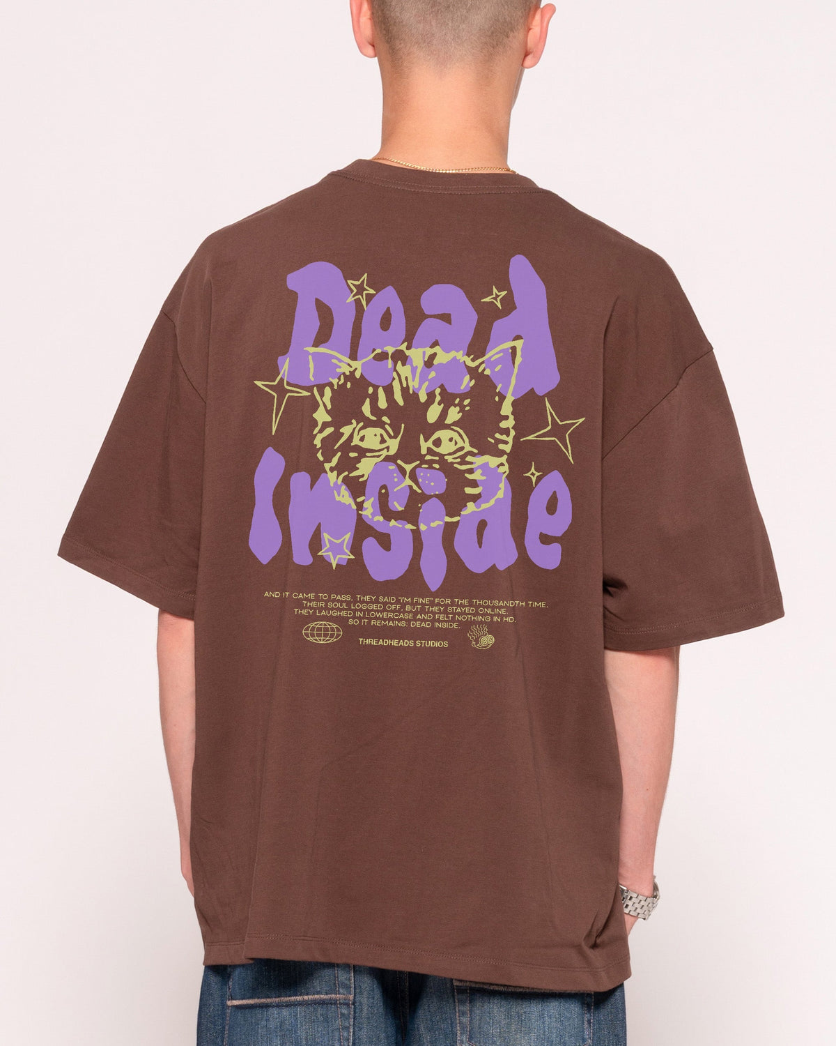 Dead Inside 26 Oversized Tee Unisex