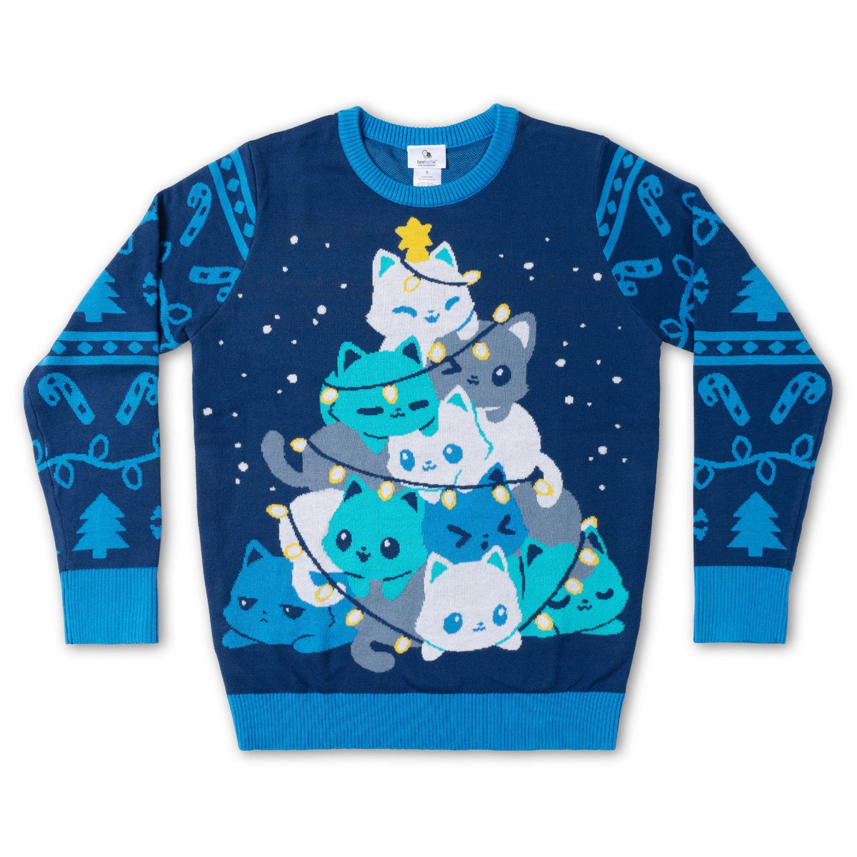 Meowy Christmas Sweater Unisex