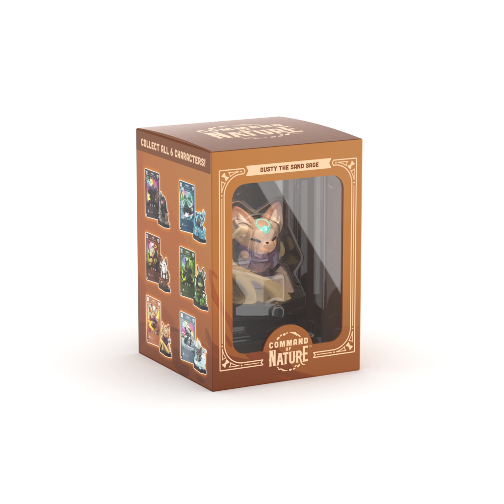 Command of Nature: Dusty the Sand Sage Vinyl Figure Unisex