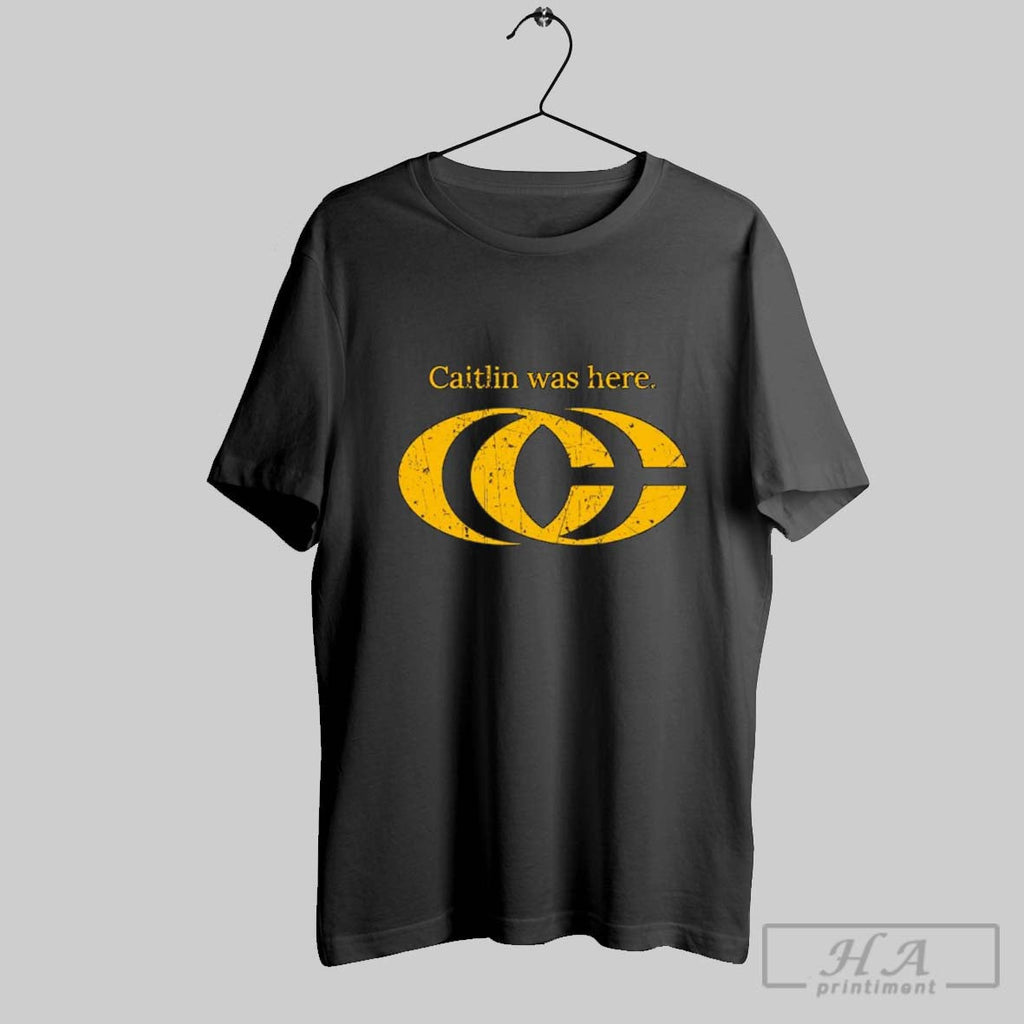 Caitlin Clark Was Here Cc Logo Unisex