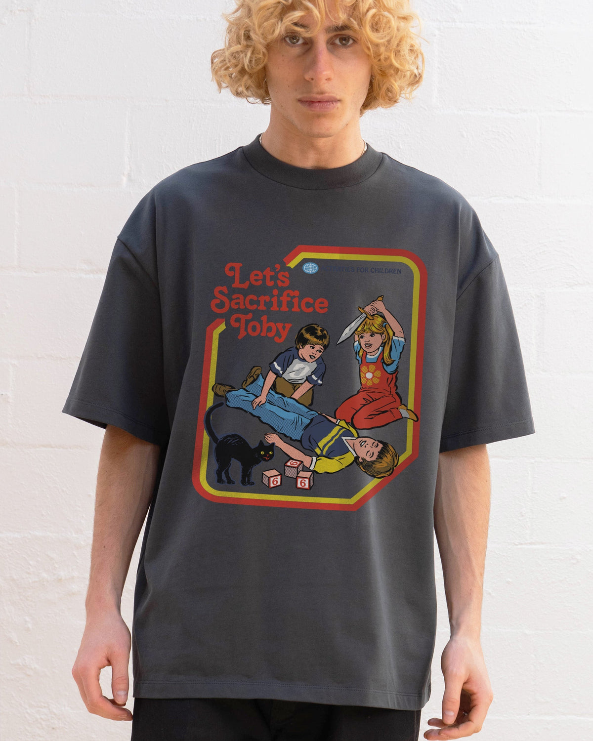 Let's Sacrifice Toby Oversized Tee Unisex