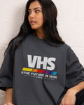 VHS - The Future is Now Oversized Tee Unisex
