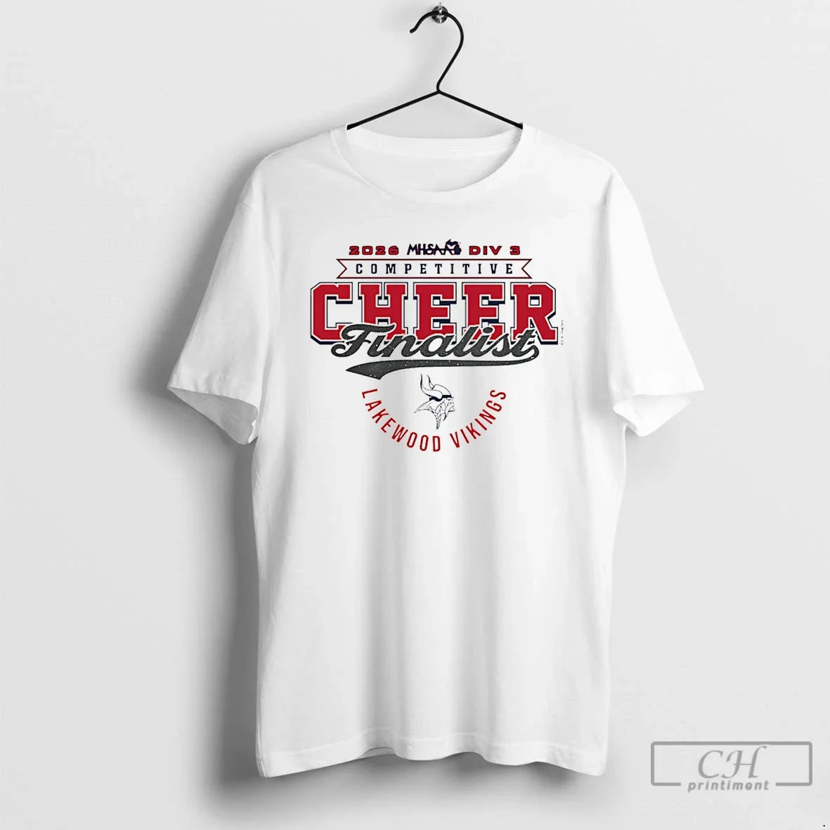 Classic 2026 Mhsaa Cheer D3 Finalist Lakewood Vikings Unisex